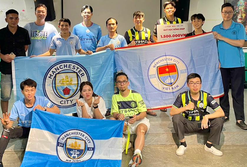 fan hâm mộ Việt Nam CLB Man City